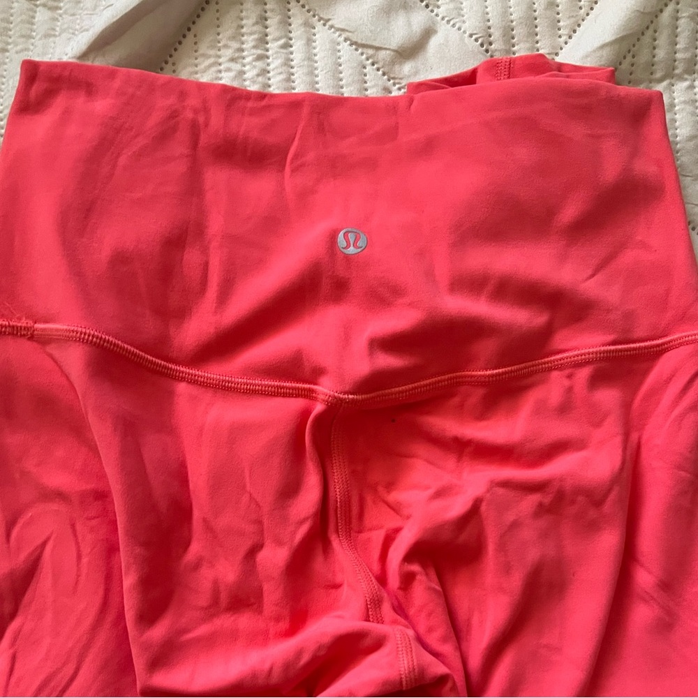 Lululemon align leggings in watermelon